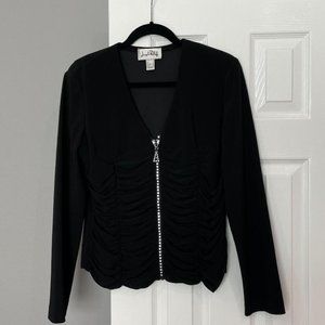 joseph ribkoff size 10 cocktail jacket/blouse. Like New!
